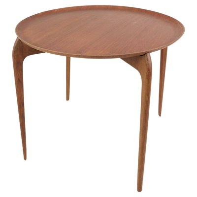 Side Table in Teak by Svend Willumsen & H Engholm attributed to Fritz Hansen, 1950s-UY-1813953