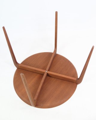 Side Table in Teak by Svend Willumsen & H Engholm attributed to Fritz Hansen, 1950s-UY-1813953