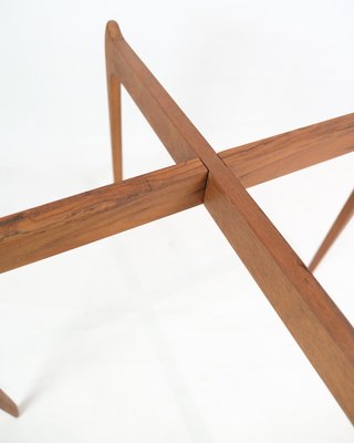 Side Table in Teak by Svend Willumsen & H Engholm attributed to Fritz Hansen, 1950s-UY-1813953