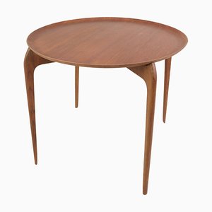 Side Table in Teak by Svend Willumsen & H Engholm attributed to Fritz Hansen, 1950s-UY-1813953