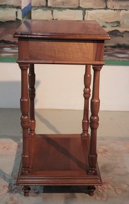 Side Table in Walnut, 1900s-RVK-1105537