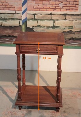 Side Table in Walnut, 1900s-RVK-1105537