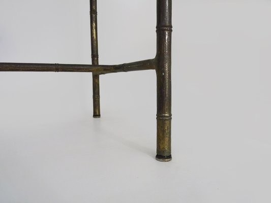 Side Table with Bamboo Legs by Larco for Maison Bagues-MZP-1819150