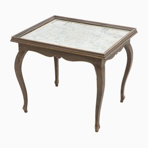 Side Table with Bavarian Map Top, 18th Century-VEI-1748815