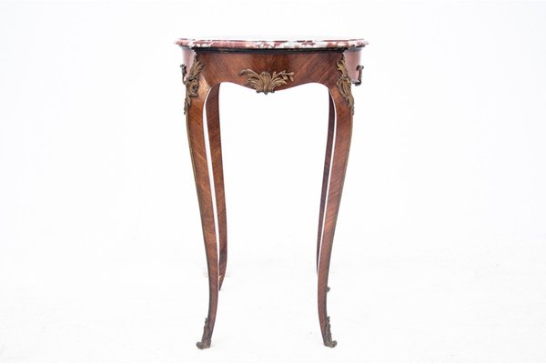 Side Table with Marble Top, France, 1910s-BXB-1700371