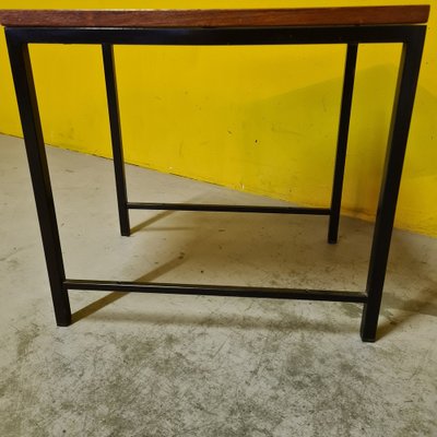 Side Table with Teak Veneered Top, 1960s-VHW-1811012