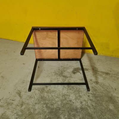 Side Table with Teak Veneered Top, 1960s-VHW-1811012