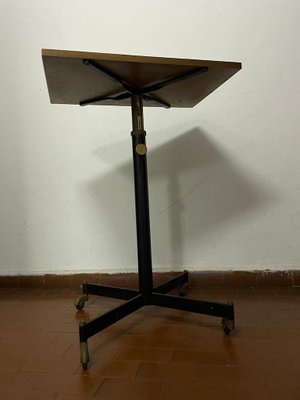 Side Table with Wheels by Ignazio Gardella for Azucena, 1950s-EBQ-1786295