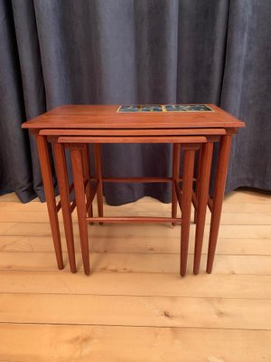 Side Tables, 1960s, Denmark, Set of 3-RTR-820019