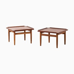 Side Tables by Kurt Østervig for Jason Møbler, Denmark, 1950s, Set of 2-SC-640878