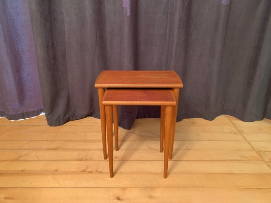 Side Tables, Denmark, 1960s, Set of 2-VQM-1702548