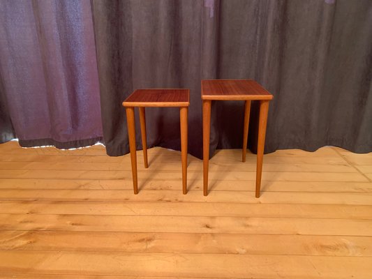 Side Tables, Denmark, 1960s, Set of 2-VQM-1702548