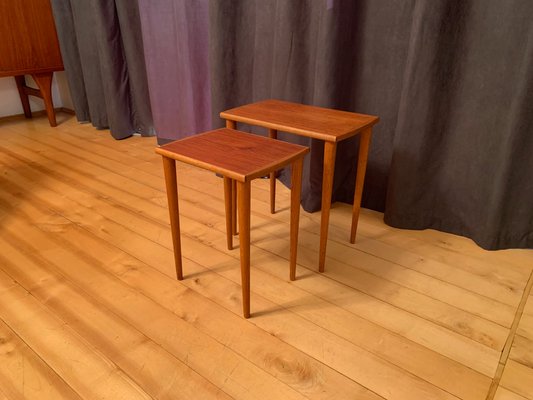 Side Tables, Denmark, 1960s, Set of 2-VQM-1702548