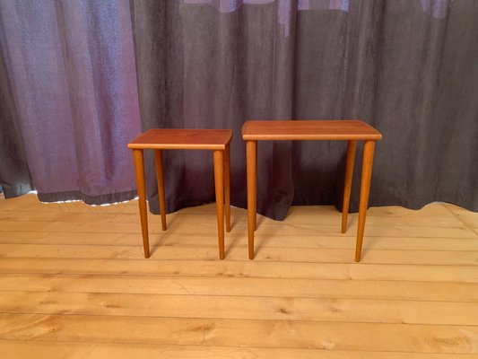 Side Tables, Denmark, 1960s, Set of 2-VQM-1702548