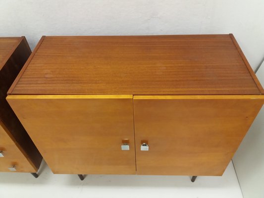 Sideboard and Chest of Drawers by František Mezulánik, 1960s, Set of 2-TZ-899264