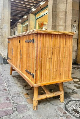 Sideboard in Bamboo, 1950s-HLV-1757746