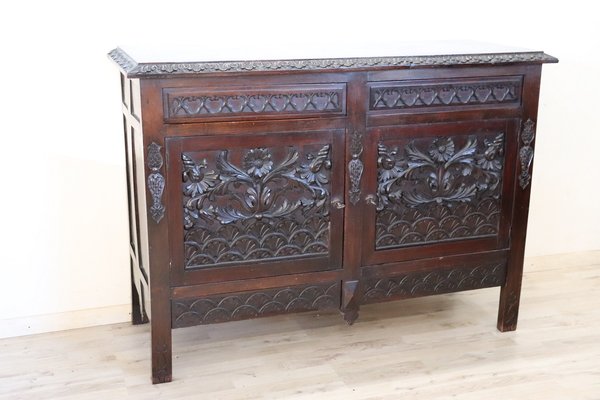 Sideboard in Carved Beech, Early 20th Century-DCO-2020587