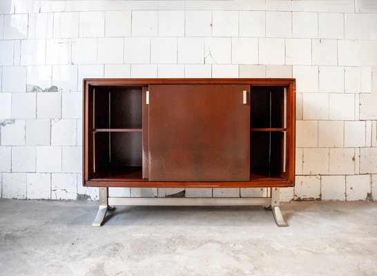 Sideboard in Teak and Steel by Gianni Moscatelli for Formanova, Italy, 1970s-VCV-936309