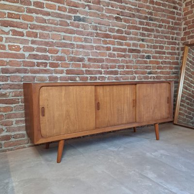 Sideboard in Teak, Denmark, 1960s-YZQ-1757288