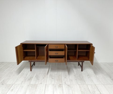 Sideboard in Teak from Barovero, Turin, 1960s-NWG-2033249