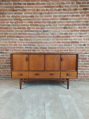 Sideboard in Teak, UK, 1960s-YZQ-1767112