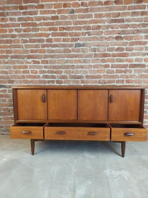 Sideboard in Teak, UK, 1960s-YZQ-1767112