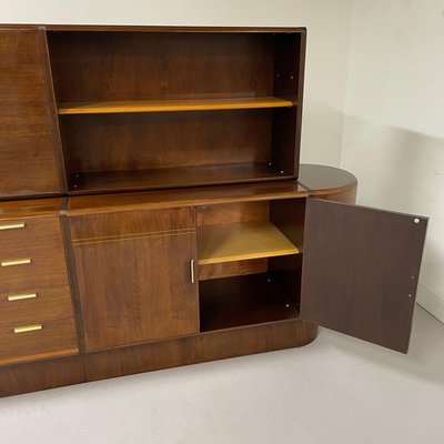 Sideboard in Walnut by A. A. Patijn for Zijlstra, 1950s-ZT-1216192