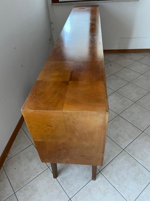 Sideboard, Table & Chairs, 1940s, Set of 9-YNQ-1792227