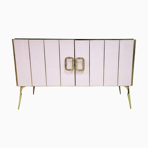 Sideboard with 2 Glass Doors, 1980s-BEW-1766124