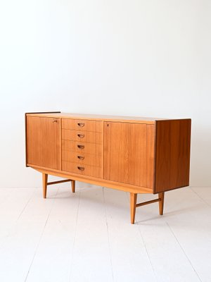 Sideboard with Central Drawers, 1960s-QWP-2034929