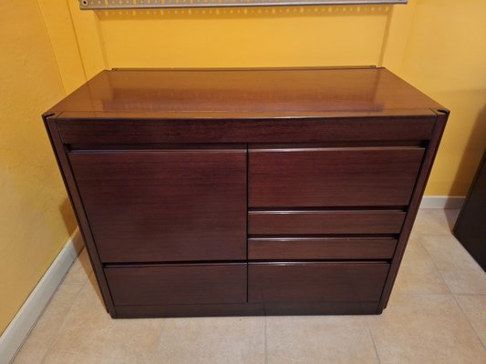 Sideboard with Doors in Rosewood by Angel Mangiarotti for Molteni, 1960s-OHK-2020571