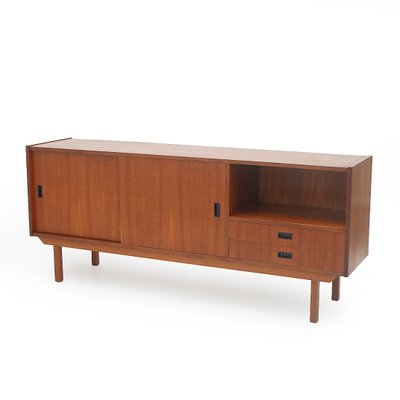 Sideboard with Drawers and Open Compartment, 1960s-EZ-2024541