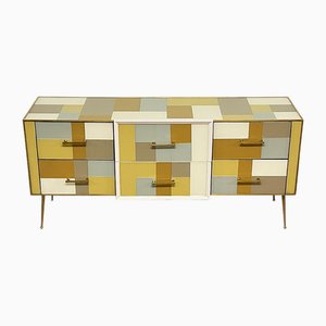 Sideboard with Glass Drawers, 1990s-BEW-1773240