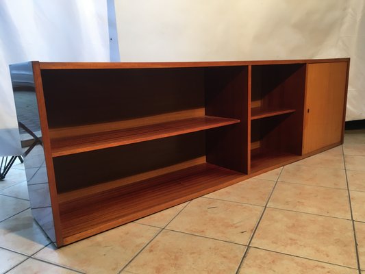 Sideboard with Open Bookshelf, 1970s-WQQ-1091763