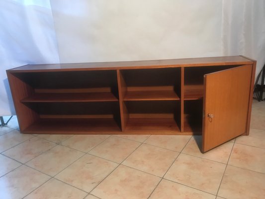 Sideboard with Open Bookshelf, 1970s-WQQ-1091763