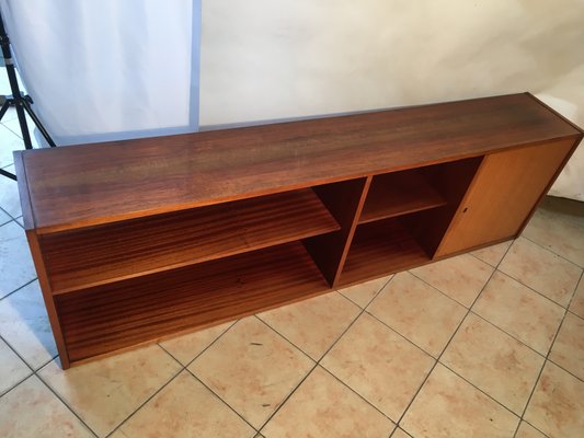 Sideboard with Open Bookshelf, 1970s-WQQ-1091763