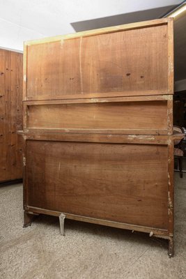 Sideboard with Raised Showcase, 1940s-RAQ-948205