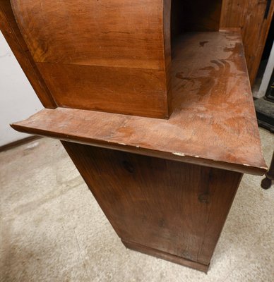 Sideboard with Raised Showcase, 1940s-RAQ-948205