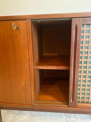 Sideboard with Sliding Doors and Drawers, Italy, 1960s-TKR-1819489