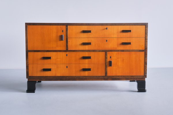 Sideboards in Elm and Birch by Axel Larsson for SMF Bodafors, Sweden, 1940s, Set of 2-FMT-1772373