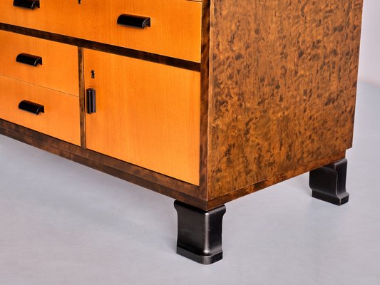 Sideboards in Elm and Birch by Axel Larsson for SMF Bodafors, Sweden, 1940s, Set of 2-FMT-1772373