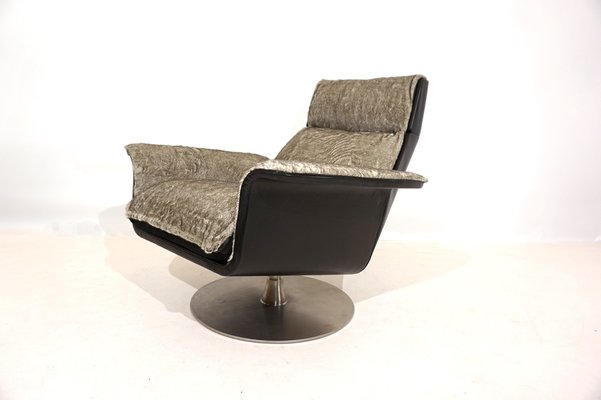 Siesta 62 Lounge Chair with Ottoman by Jacques Brule for Hans Kaufeld, 1960s, Set of 2-HUW-1783301