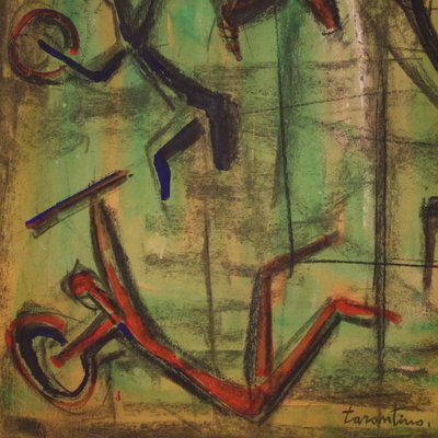 Signed Abstract Painting, 20th Century-RP-949908