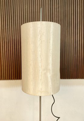 Silk Lampshade Floor Lamp, Germany, 1960s-JP-1362228