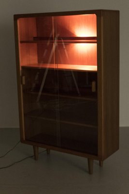 Silkeborg Display Cabinet in Glass and Teak-OKG-1728614