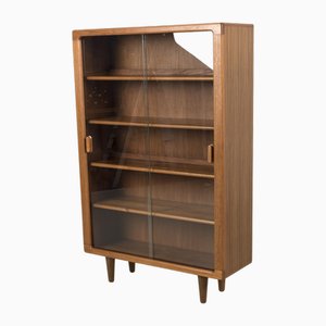 Silkeborg Display Cabinet in Glass and Teak-OKG-1728614