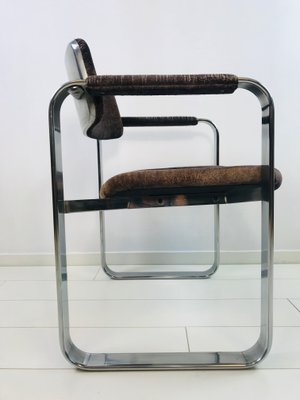 Silver Armchair by Eero Aarnio for Mobel Italia, 1970s-WQJ-734263