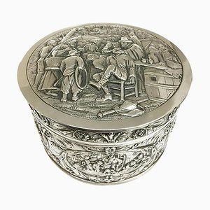 Silver Box with a Scene After Jan Steen's Tooth Puller, 1651-UCH-1224965