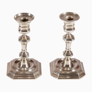 Silver Candleholders, 1890s, Set of 2-GCQ-1777685