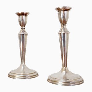 Silver Candlesticks, Set of 2-NYF-2018817